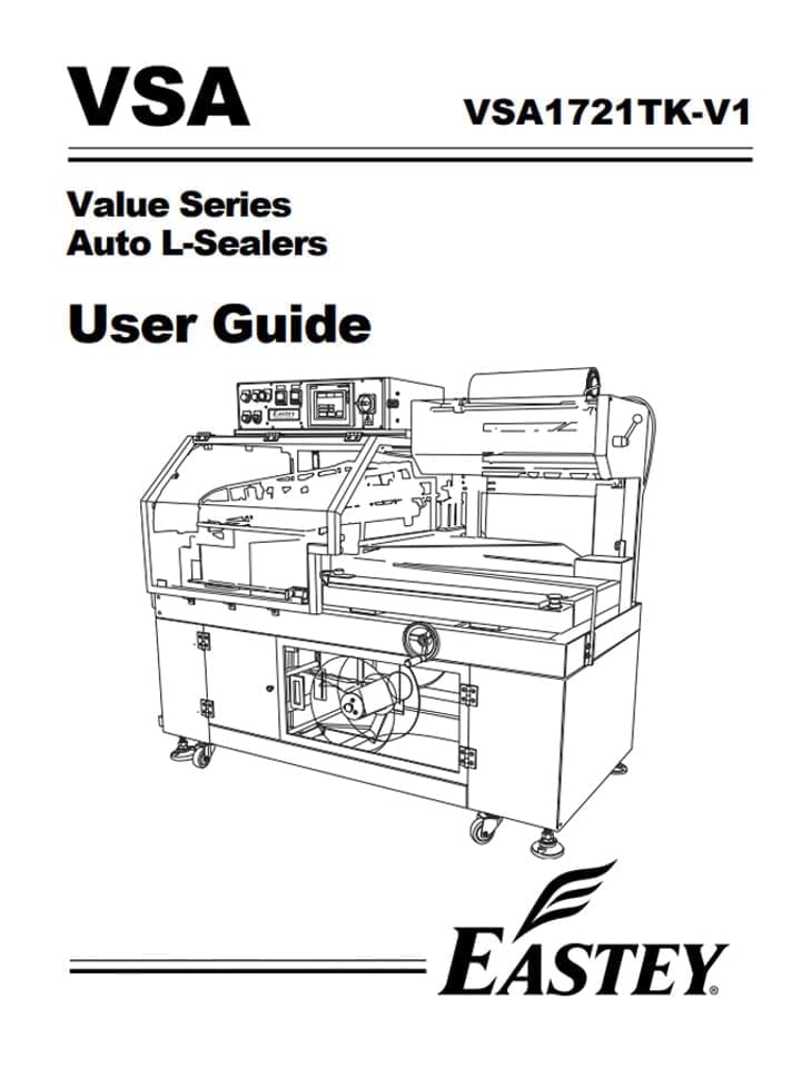 VSA auto l sealer user guide