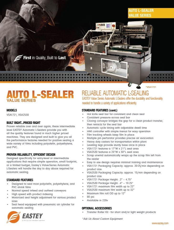 Brochure for the VSA2530