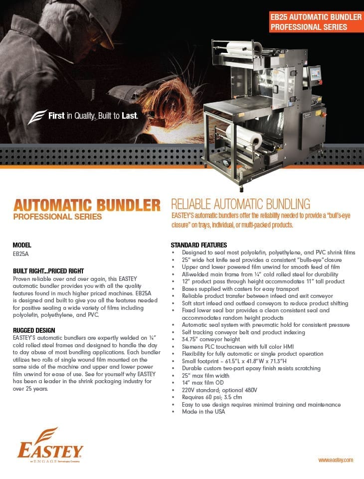 Automatic bundler brochure