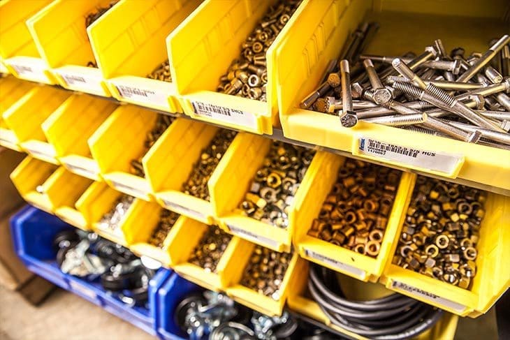Eastey spare parts for industrial packaging machines