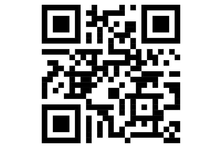 Scan this QR code.